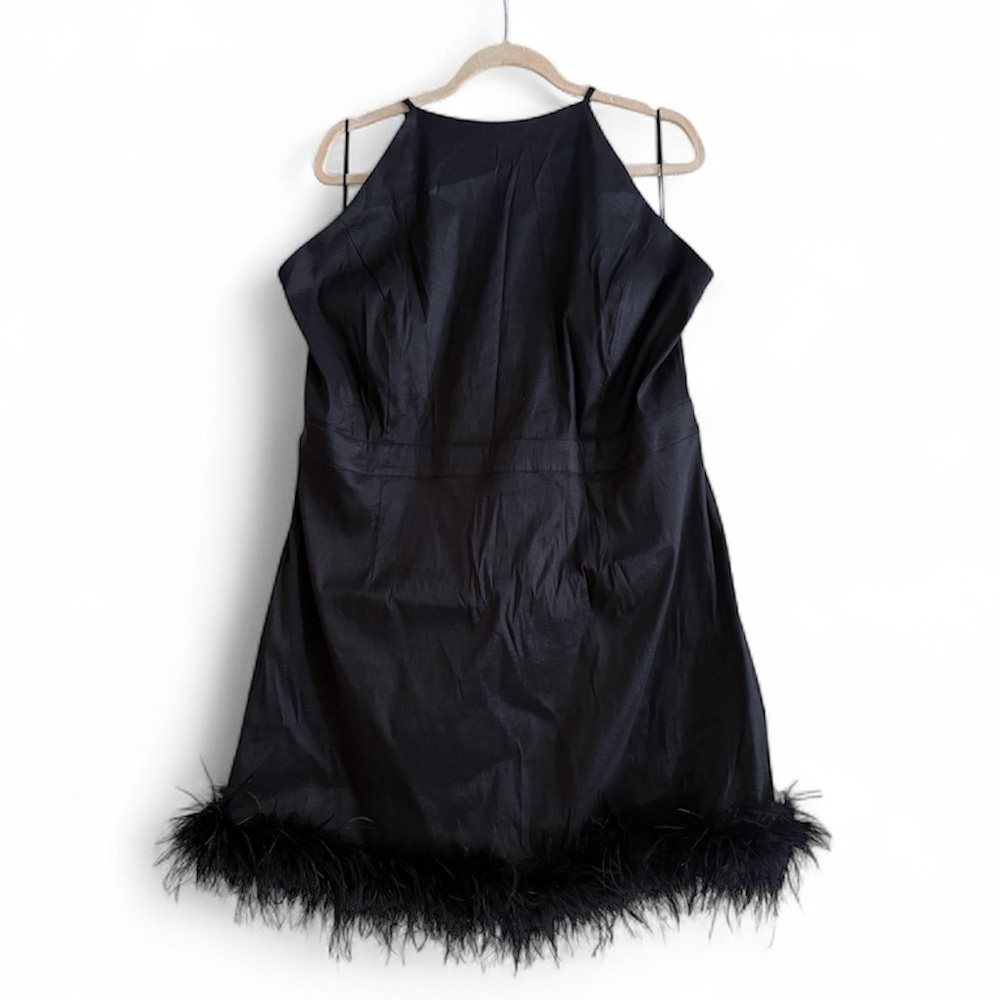 Luxe Landing Feather Dress | NWT | Plus Size​​
